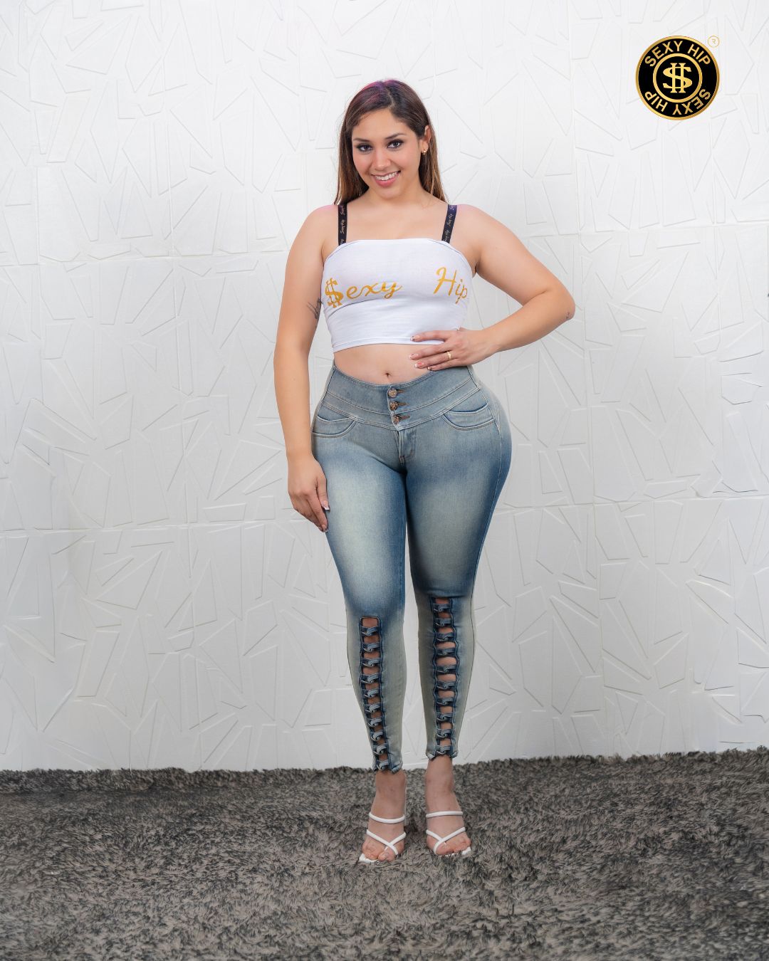 Pantalón Kathy Trapeado Verde Óxido