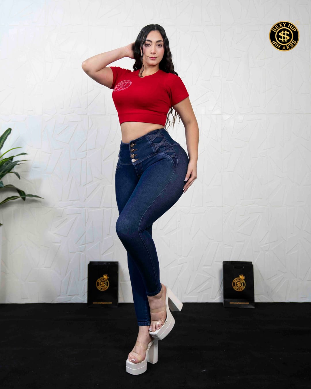 PANTALON INGRID AZUL STONE
